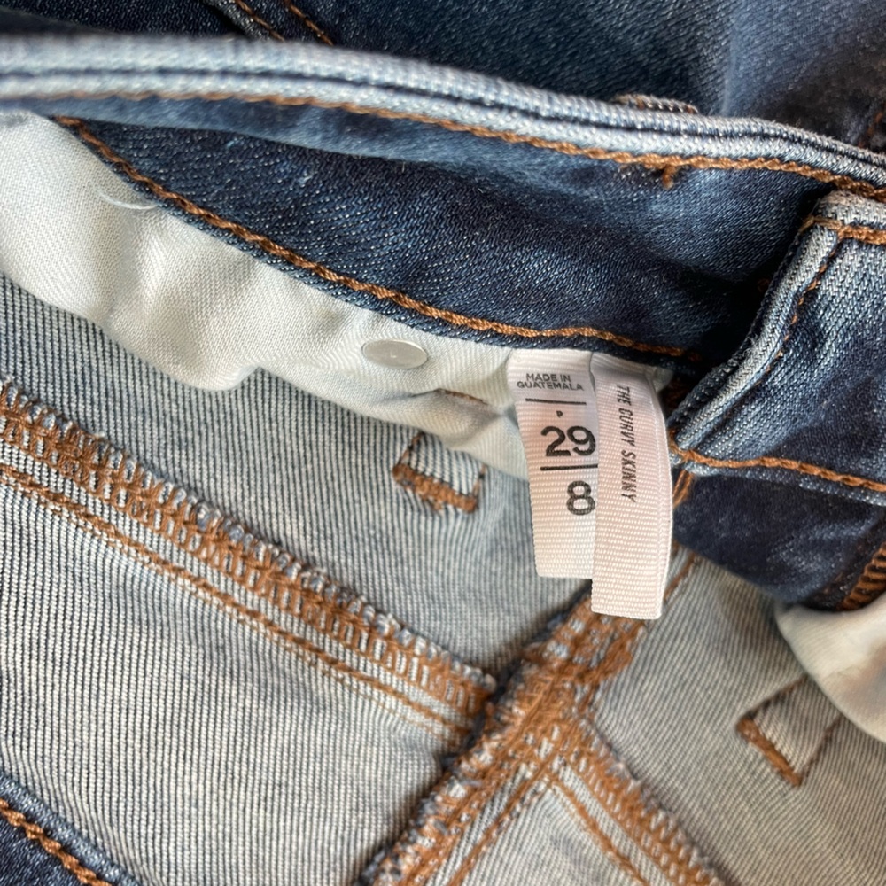 Loft Chew Hem Ankle Jean - Picture 3 of 4